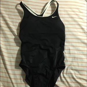 black nike swimsuit